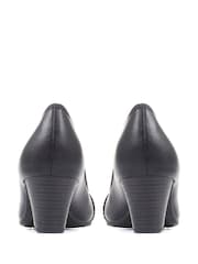 Schwarz - Pavers Pumps mit Blockabsatz - Bild 5 von 5