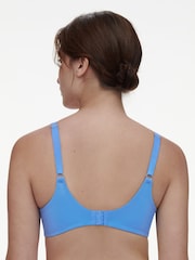 Sujetador azul con aros y diseño floral de tacto suave Norah de Chantelle - Imagen 3 de 5