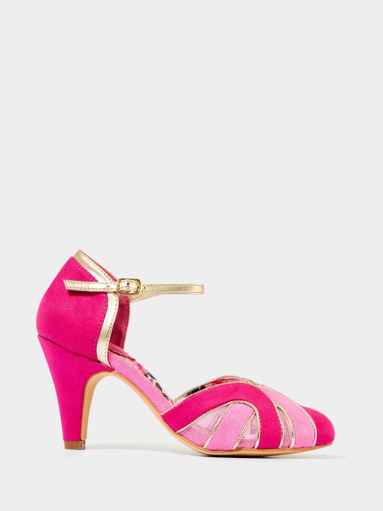 Zapatos de tacón con correa al tobillo Art Deco de Joe Browns - Imagen 1 de 5 Zapatos de tacón con correa al tobillo Art Deco de Joe Browns - Imagen 1 de 5