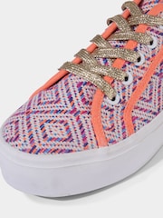 Joe Browns Pink Patterned Chunky Platform Shoes - Image 4 of 4