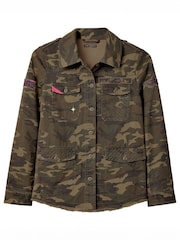 Куртка с камуфляжным принтом и вышивкой Joe Browns Boutique - Image 6 of 7