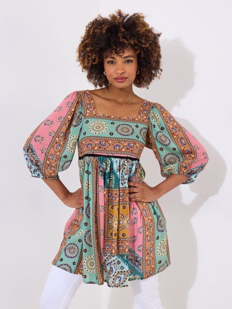 Joe Browns Bold Patchwork Tunic - Imagen 1 de 5