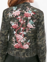 Куртка с камуфляжным принтом и цветочным принтом Joe Browns Boutique - Image 6 of 8