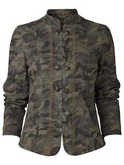 Куртка с камуфляжным принтом и цветочным принтом Joe Browns Boutique - Image 7 of 8