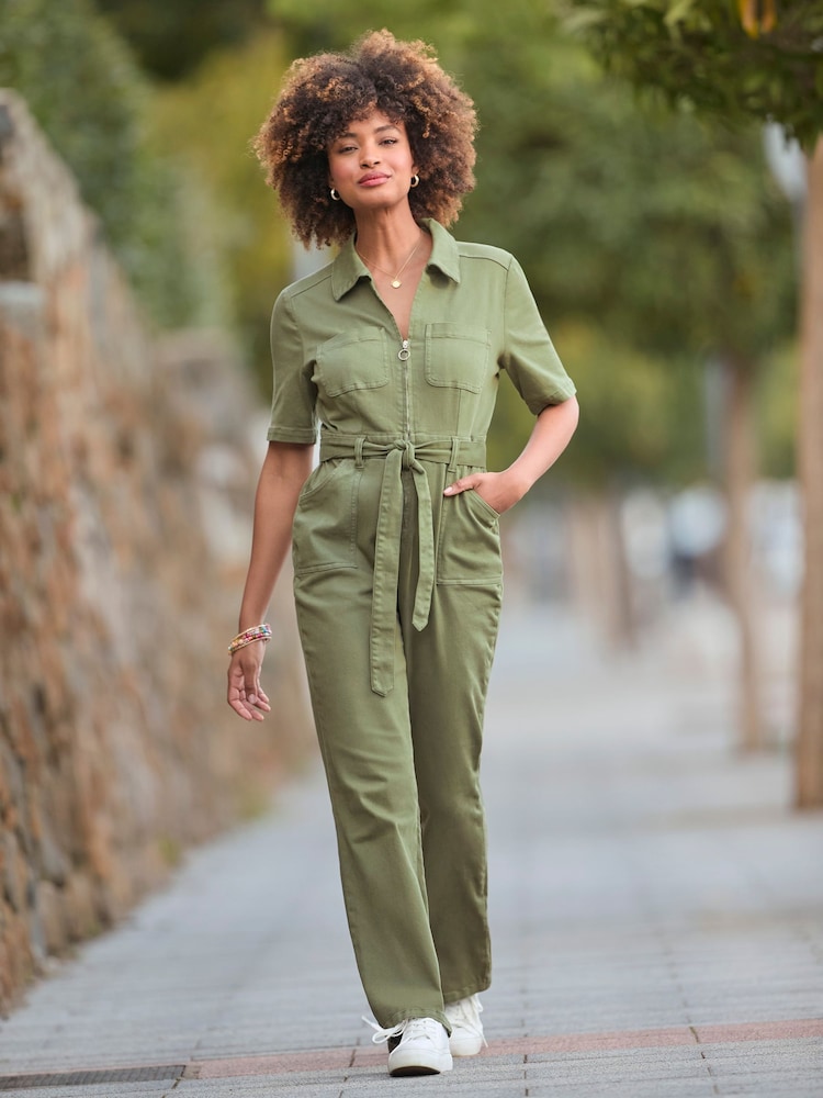 Joe Browns Embroidered Belted Jumpsuit - Imagen 1 de 8