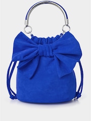 Joe Browns Blue Bow Detail Grab Bag - Image 2 of 6
