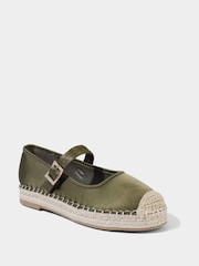 Joe Browns Buckled Satin Espadrille Shoes - Image 2 of 4