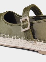 Joe Browns Buckled Satin Espadrille Shoes - Image 4 of 4