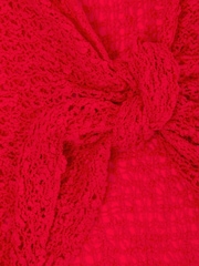 Joe Browns Red Lightweight Popcorn Knit 3/4 Cardigan - Image 6 of 6