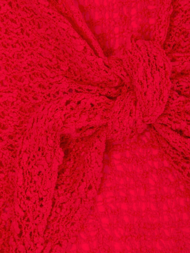 Joe Browns Red Lightweight Popcorn Knit 3/4 Cardigan - Image 6 of 6 Joe Browns Red Lightweight Popcorn Knit 3/4 Cardigan - Image 6 of 6