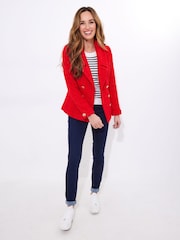 Joe Browns Red Smart Double Breasted Jacket - Image 2 of 7