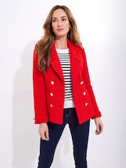 Joe Browns Red Smart Double Breasted Jacket - Image 3 of 7