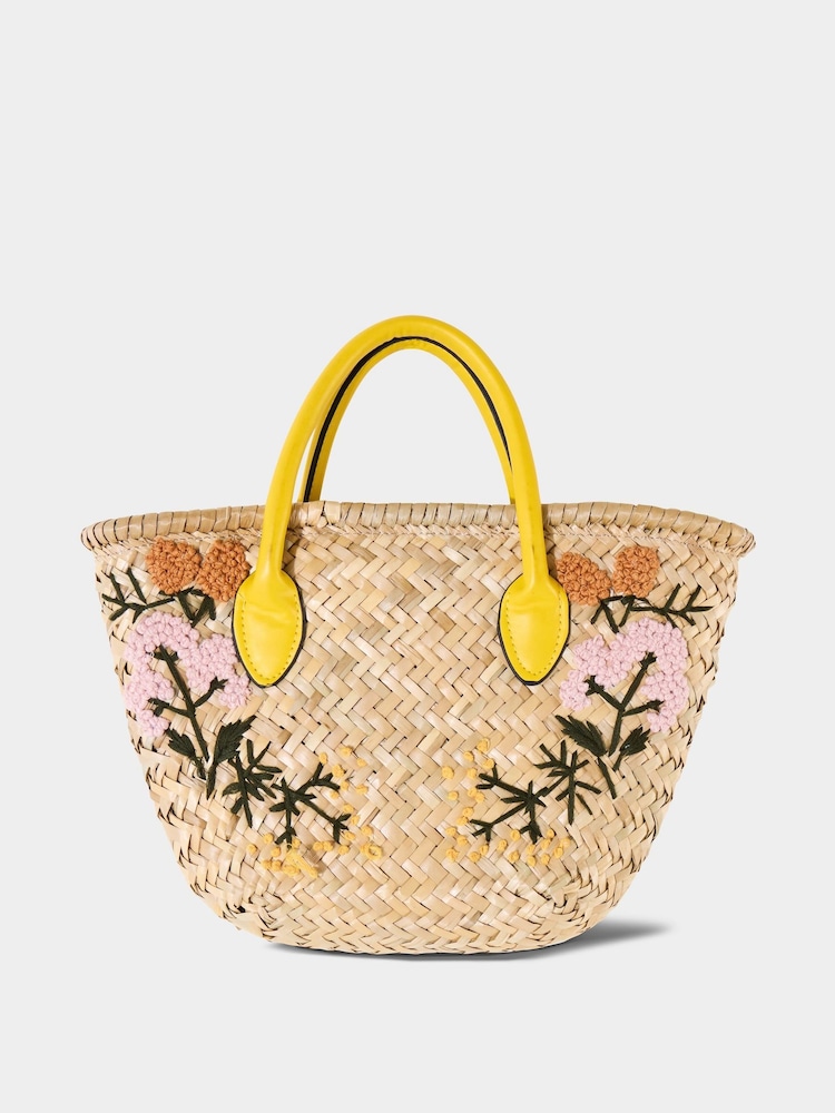 Joe Browns Floral Embroidered Basket Bag - Imagen 1 de 5