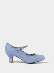 Joe Browns Blue Cut-Out Mary Janes Shoes - Image 1 of 4