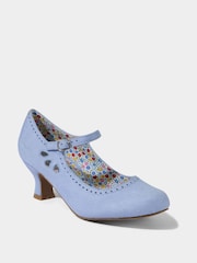 Joe Browns Blue Cut-Out Mary Janes Shoes - Image 2 of 4
