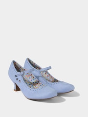 Joe Browns Blue Cut-Out Mary Janes Shoes - Image 3 of 4