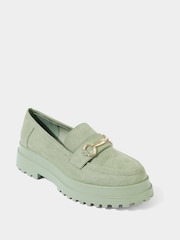 Joe Browns Čvrst razcepljen edini Microsuede mokasini - Slika 2 iz 6