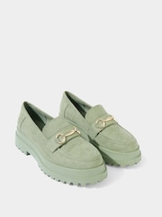 Joe Browns Čvrst razcepljen edini Microsuede mokasini - Slika 4 iz 6