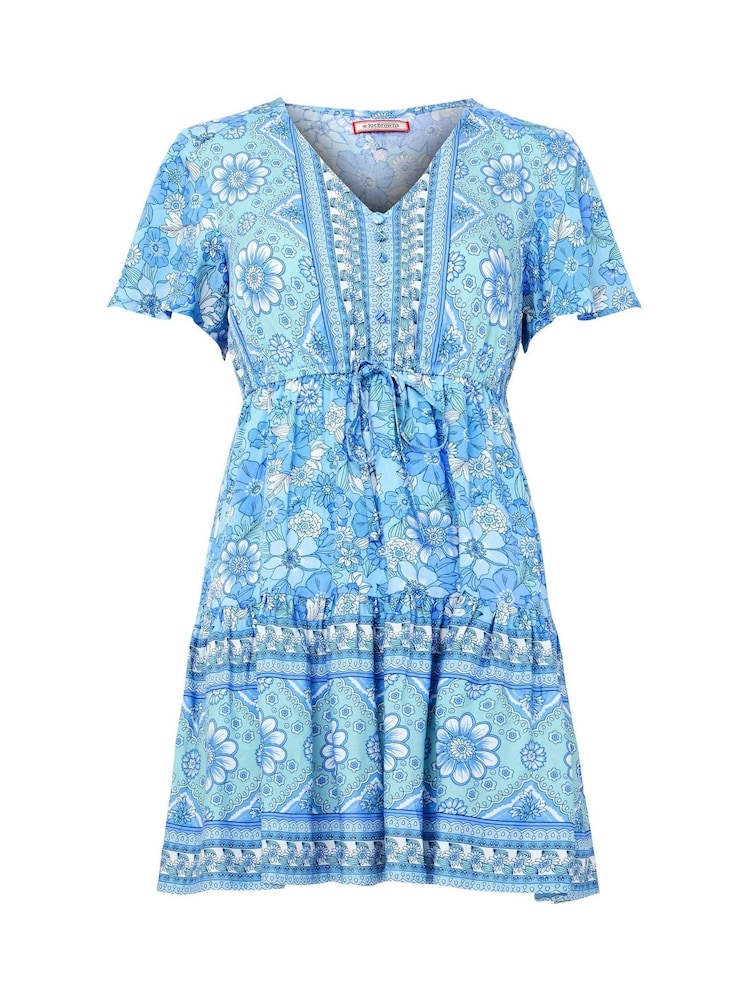 Joe Browns Floral Border Tie-Waist Tunic - Imagen 5 de 5 Joe Browns Floral Border Tie-Waist Tunic - Imagen 5 de 5