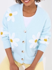 Joe Browns Daisy Appliqué V-Neck Cardigan - Slika 6 iz 7