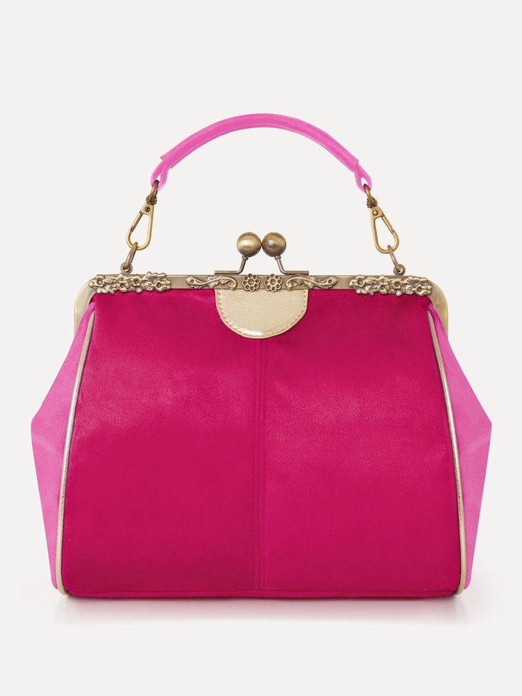 Joe Browns Pink Two Tone Piping Grab Bag - Image 1 of 3