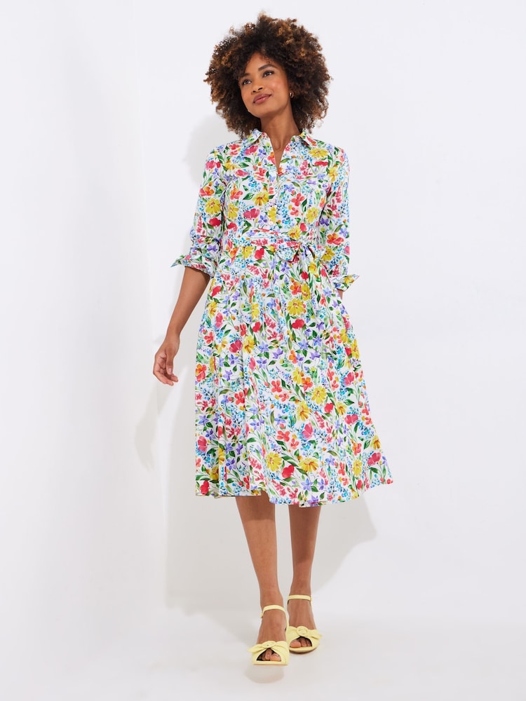 joe browns shirt dress Joe Browns Button Down Check Midi Shirt Dress