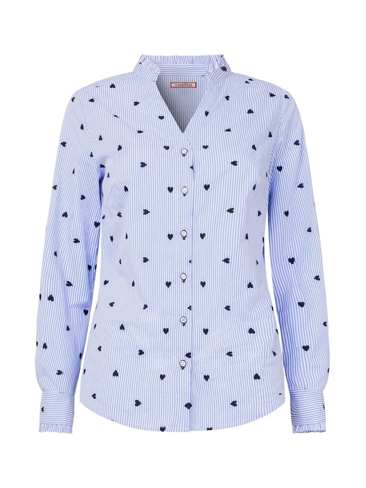 Joe Browns Heart Embroidered 100% Cotton Shirt - Imagen 7 de 7 Joe Browns Heart Embroidered 100% Cotton Shirt - Imagen 7 de 7