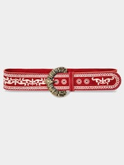 Joe Browns Red Western Embroidery Belt - Image 1 of 3