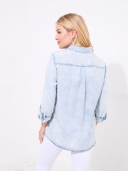 Joe Browns Daisy Embroidery Denim Shirt - Image 5 of 7