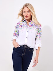 Joe Browns Floral Print Longline Blouse - Imagen 2 de 5