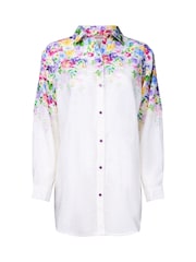 Joe Browns Floral Print Longline Blouse - Imagen 5 de 5