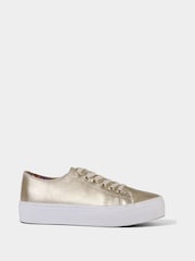 Joe Browns Gold Chunky Platform Pumps - Image 1 of 6