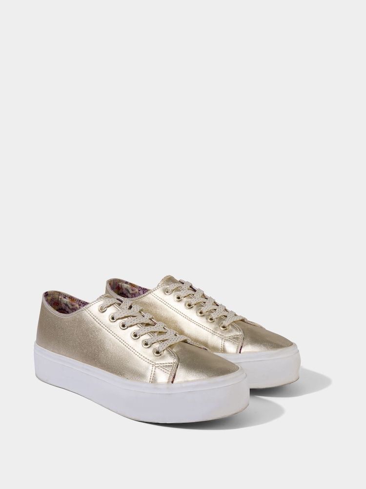 Espadrile cu platformă groasă Joe Browns - Image 3 of 6