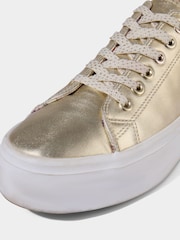 Joe Browns Gold Chunky Platform Pumps - Image 4 of 6