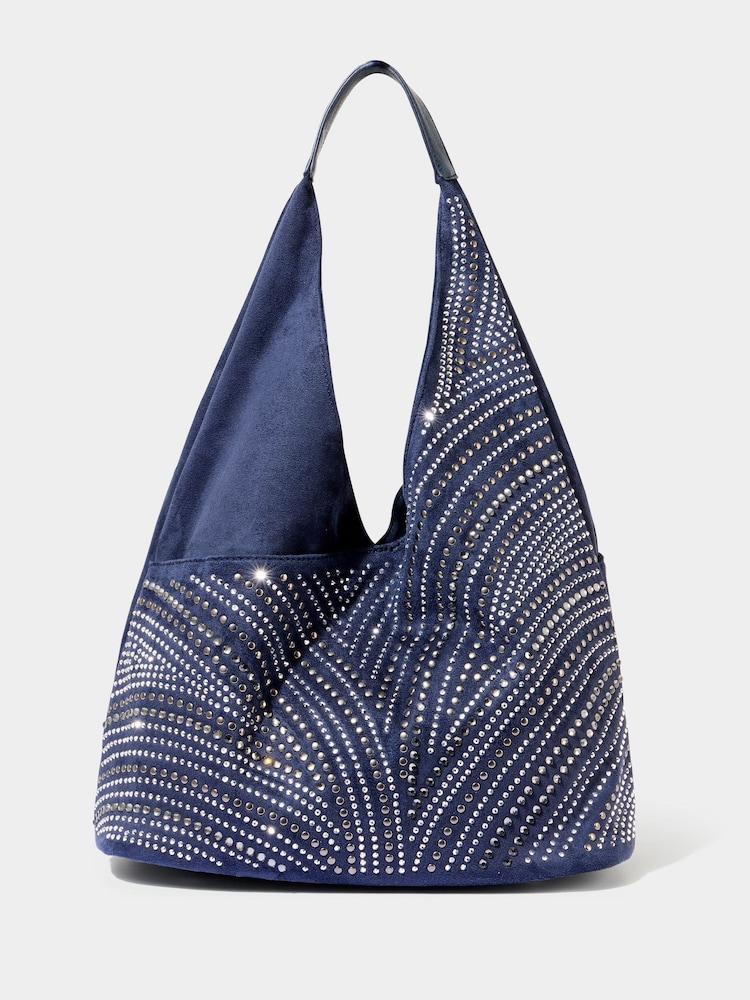 Bolso de hombro con adornos y diamantes de Joe Browns - Imagen 1 de 3