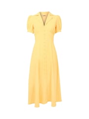 Joe Browns Yellow Vintage Collared Tea Dress - Image 5 of 5