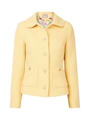Joe Browns Yellow Vintage Collared Tweed Jacket - Image 7 of 7