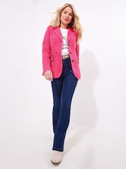 Joe Browns Pink Collared Button Detail Jacket - Image 4 of 7