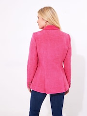 Joe Browns Pink Collared Button Detail Jacket - Image 5 of 7
