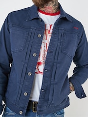 Joe Browns Washed Trucker Jacket - Image 2 of 8