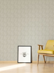 Boutique Natural Grasscloth A4 Wallpaper Sample - Image 1 of 5