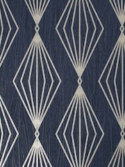 Boutique Sapphire Marquise Geo A4 Wallpaper Sample - Image 2 of 4