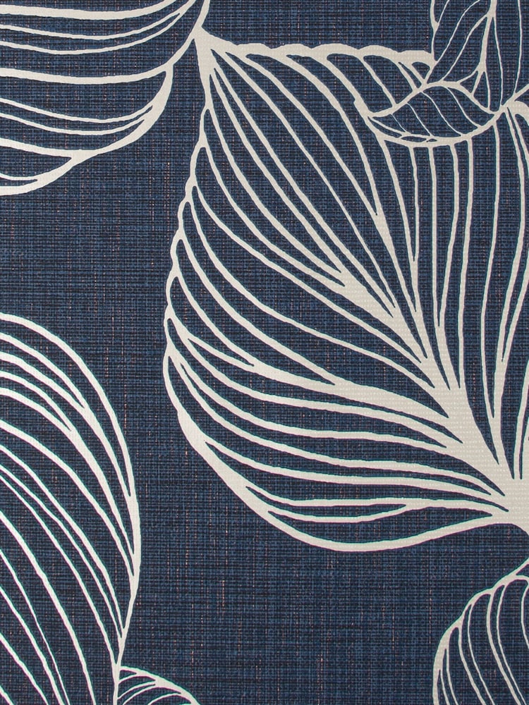 Boutique Sapphire Royal Palm A4 Wallpaper Sample - Image 4 of 4