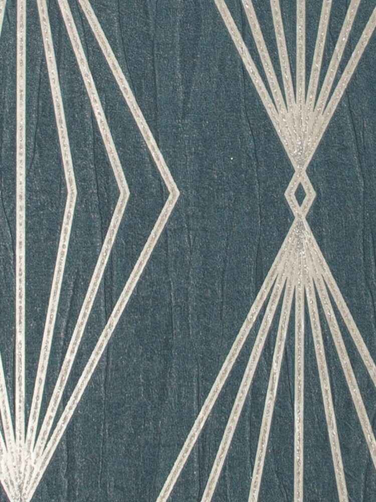 Boutique Emerald Marquise Geo A4 Wallpaper Sample - Image 2 of 5