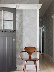 Boutique Moonstone Royal Palm A4 Wallpaper Sample - Image 6 of 6