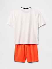Gap White Mickey Mouse Disney Short Pyjamas (6-13yrs) - Image 2 of 3