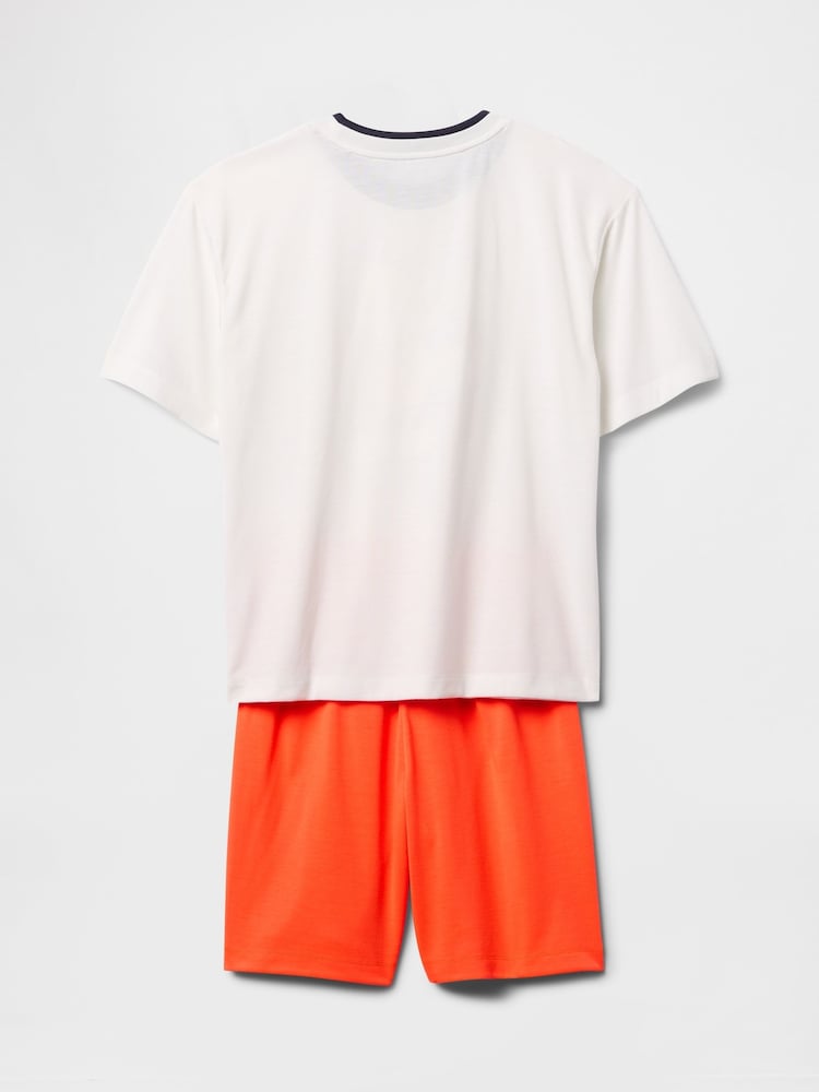 Gap White Mickey Mouse Disney Short Pyjamas (6-13yrs) - Image 2 of 3 Gap White Mickey Mouse Disney Short Pyjamas (6-13yrs) - Image 2 of 3