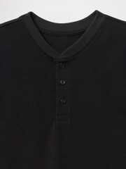 Gap Black Short Sleeve Henley Pyjamas (6-13yrs) - Image 3 of 3