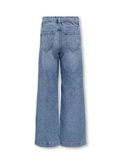 Wide Leg Comet Denim Jeans - Image 3 of 4