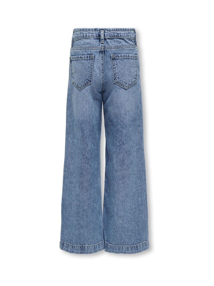 Wide Leg Comet Denim Jeans - Image 3 of 4